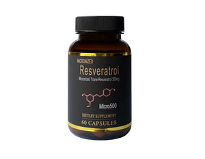 Resveratrol Capsules - Micro500 (60s)
